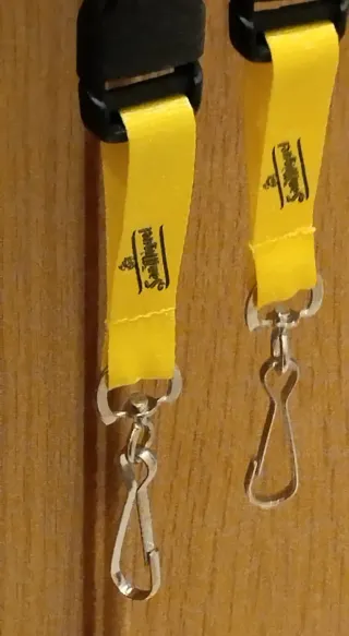 Lote de 2 Lanyard San Miguel Amarillo