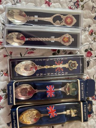 Collezione di 41 Cucchiaini Ricordo