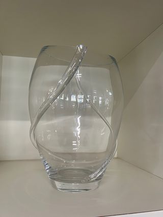 Jarrón de cristal moderno