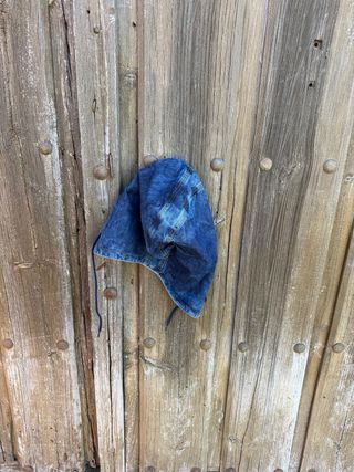 Cazadora vaquera con capucha desmontable XL