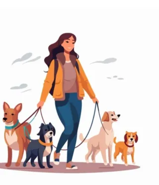 Paseadora de perros