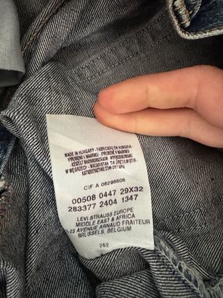 Levi's 508 Regular Taper W29 L32