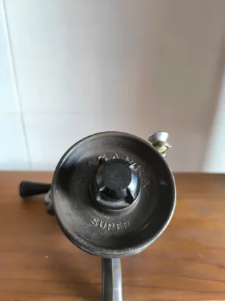 Carrete de pesca vintage