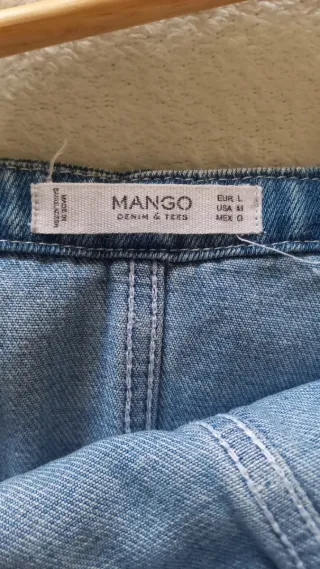 Peto vaquero Mango Talla L