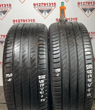 225 45 17 V MICHELIN RUEDA AL 90% VIDA UTIL