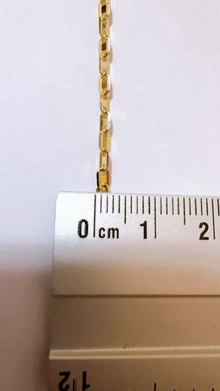 Bracciale a maglie rettangolari in oro 18kt 750