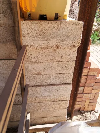 Celosía de obra decorativa