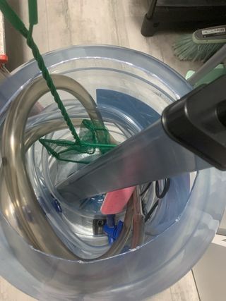 Acuario 100L Negro y Transparente