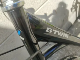 Bicicleta Urbana Btwin Elops Nero