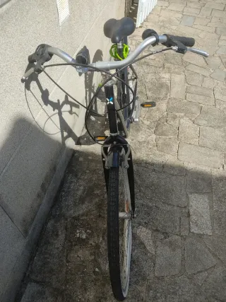 Bicicleta Urbana Btwin Elops Nero