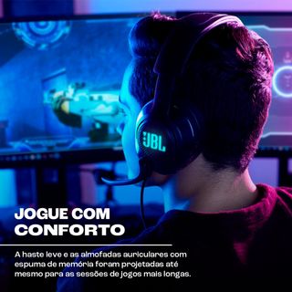 Auricolari JBL Quantum 400 per gamer con design accattivante