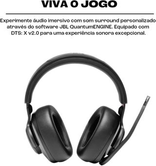 Auricolari JBL Quantum 400 per gamer con design accattivante