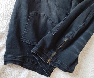 Vaqueros negros bootcut campana suave