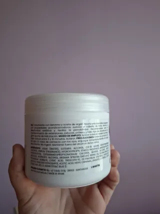 Mascarilla Vandini Moisture Mask Argan & Keratina
