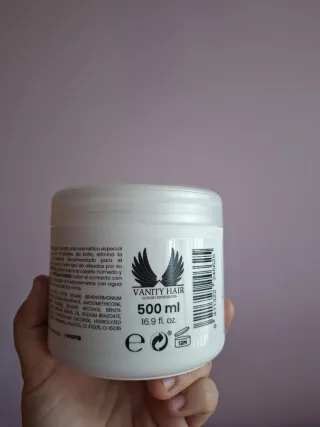 Mascarilla Vandini Moisture Mask Argan & Keratina