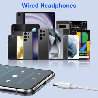 Auriculares con Cable, Auriculares USB C para iPho