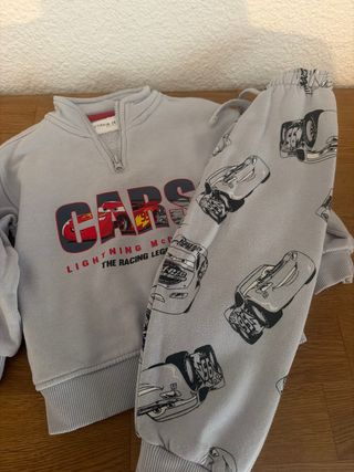 Conjunto Cars Rayo McQueen Niños