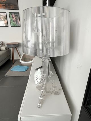 Lámpara de mesa Kartell Bourgie Transparente