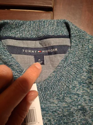 Jersey Tommy Hilfiger Talla M Rayas