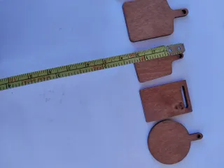 Mini taglieri per presepe o casa bambole