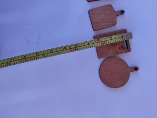 Mini taglieri per presepe o casa bambole