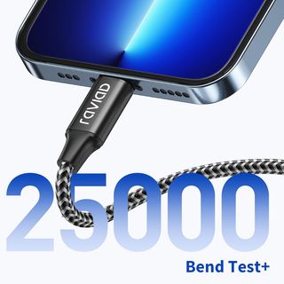 RAVIAD Cable iPhone [2Pack 0.5M] Cargador iPhone M