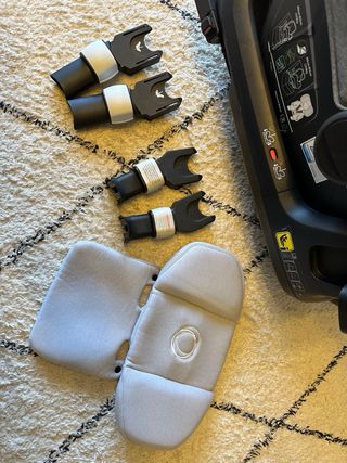 Sillita Bugaboo Turtle gris + base isofix