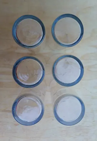 Set 6 Bicchieri in tubo di vetro. Luminarc