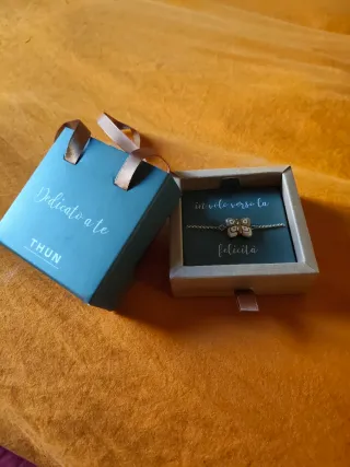 Bracciale Thun Farfalla Beige e Oro