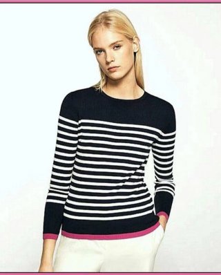 Jersey Massimo Dutti Rayas  Primavera.