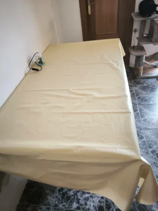 Mesa de cristal 160x90 cm regalo el mantel nuevo