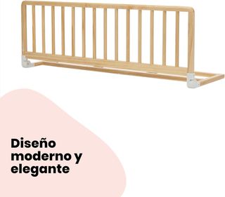 Safety 1st Wooden Bed Rail 110 cm, Barrera Segurid