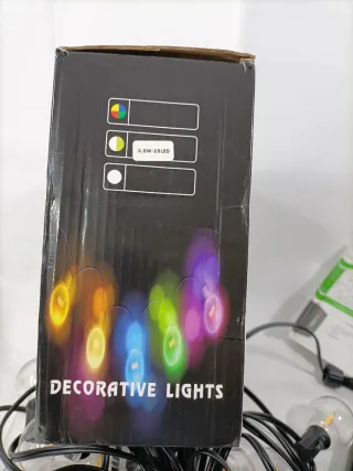 Luci Solari con 25 Lampadine LED