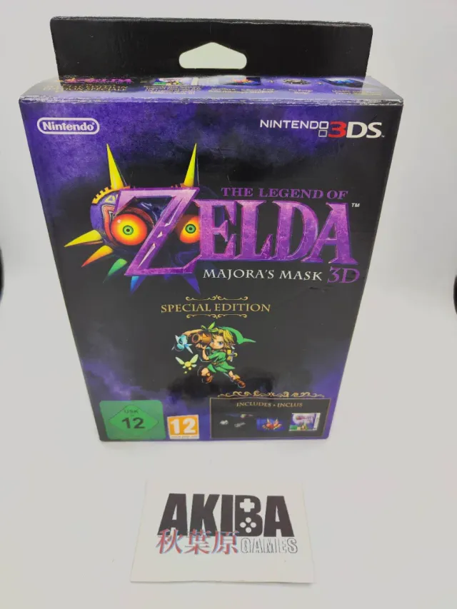 Nintendo 3DS Zelda Majora's Mask 3D Ed. Especial