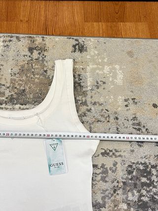 Canottiera Guess Bianca Taglia XL