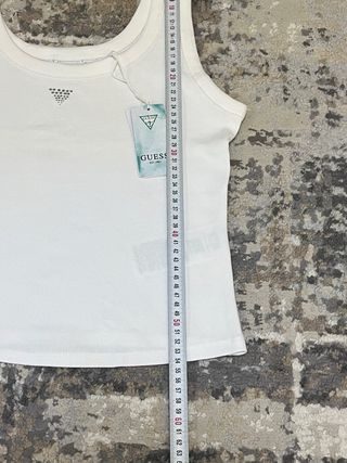 Canottiera Guess Bianca Taglia XL