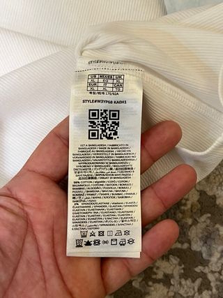 Canottiera Guess Bianca Taglia XL