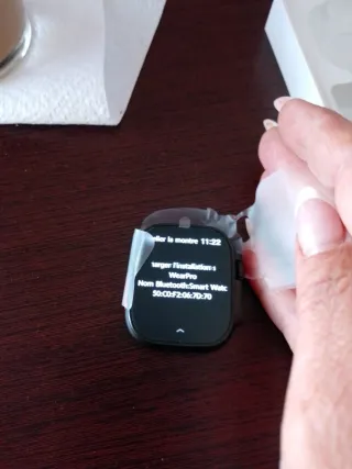 Reloj Inteligente DT NO.1 ULTRA 3 Naranja/Plata