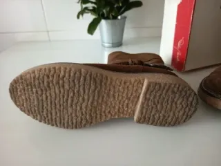 Botines Pedro Miralles flecos hebilla marrón 38