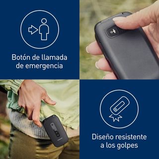 Panasonic KX-TU550EXB 4G Essentials Clamshell Telé