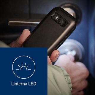 Panasonic KX-TU550EXB 4G Essentials Clamshell Telé