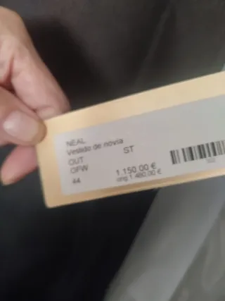 Vestido de Novia Blanco