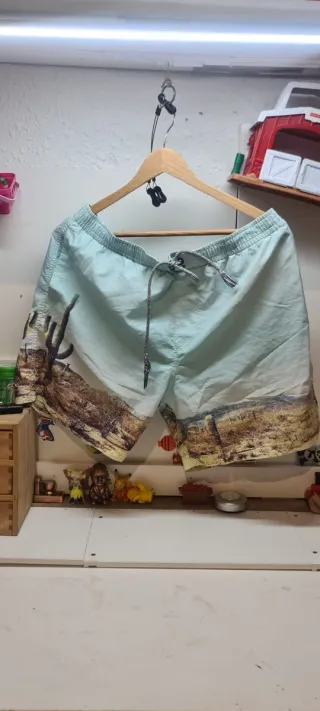 Bañador hombre estampado desierto