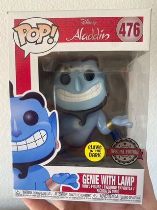 Funko Pop! Genie Aladdin 476 Glows in Dark