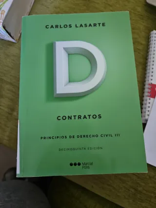 Principios de derecho civil Contratos. Tomo ter...