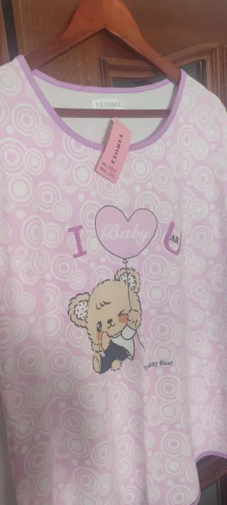 Pijama YARGEE Talla XXXL  Oso Rosa
