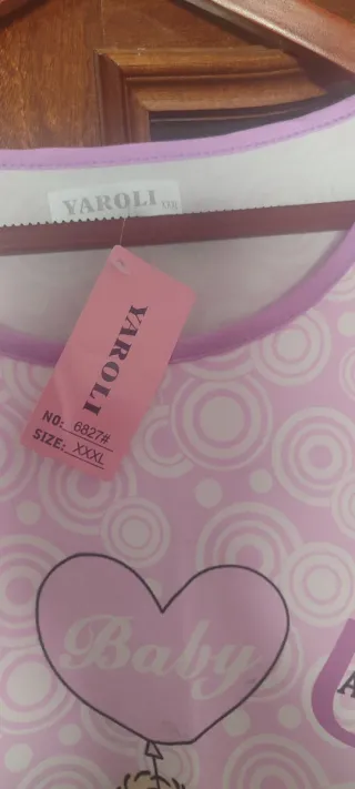 Pijama YARGEE Talla XXXL  Oso Rosa