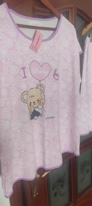 Pijama YARGEE Talla XXXL  Oso Rosa