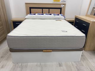 Canapes Matrimoniales Con Colchones De Calidad 135x190 cm