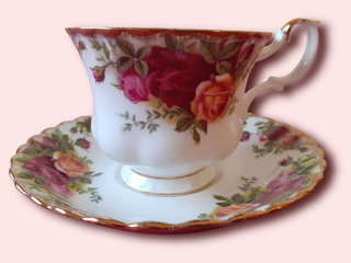 2 trios impecables Royal Albert Old Country Roses